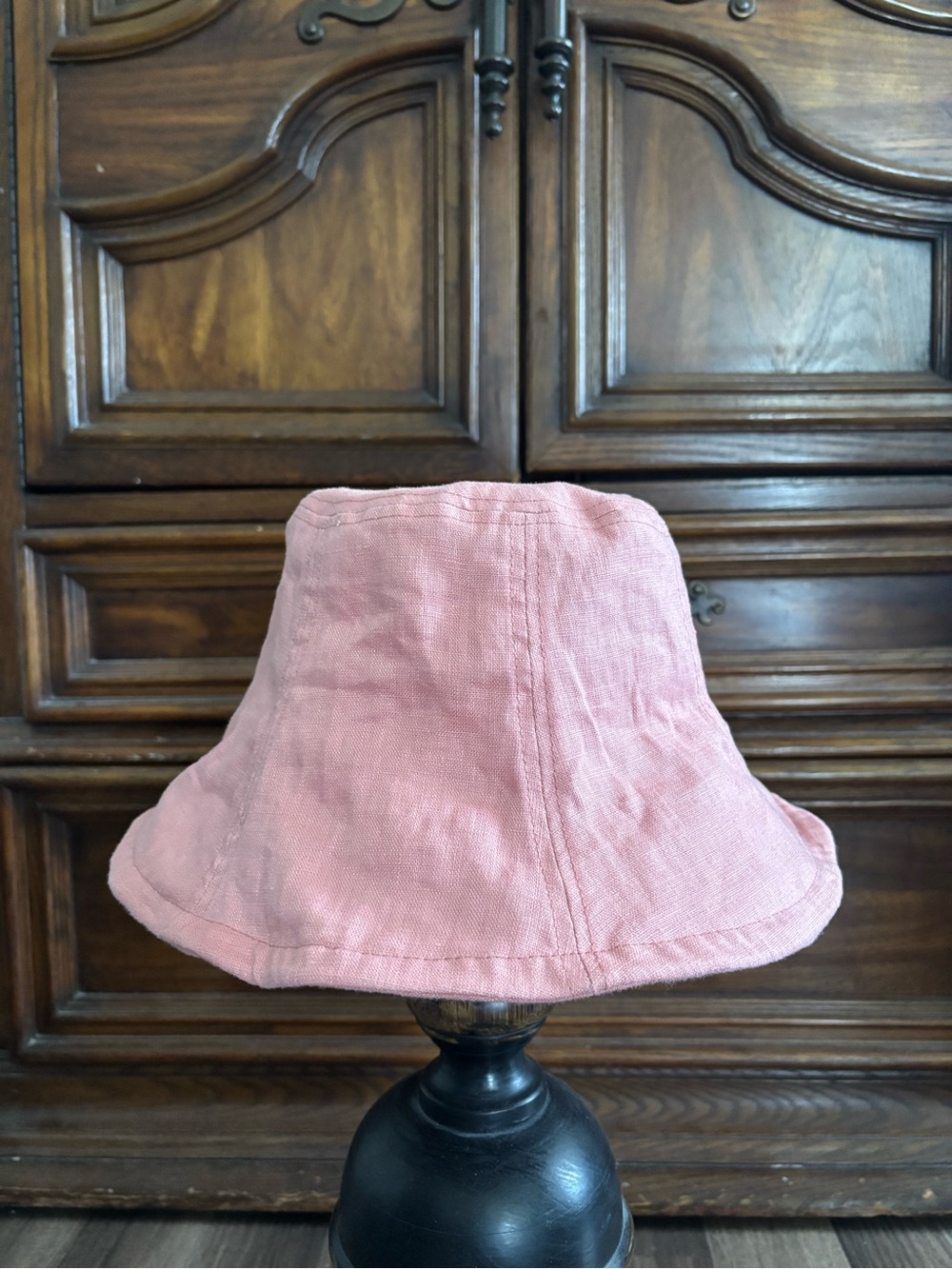 Anthropology Wyeth Cotton Linen Bucket hat